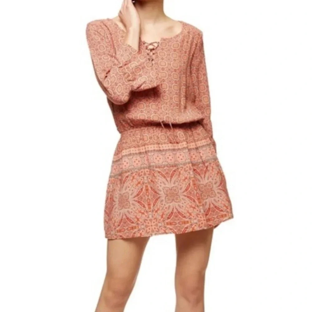 Sanctuary Marrakech Bell Sleeve Flare Dress S NWT v6x
